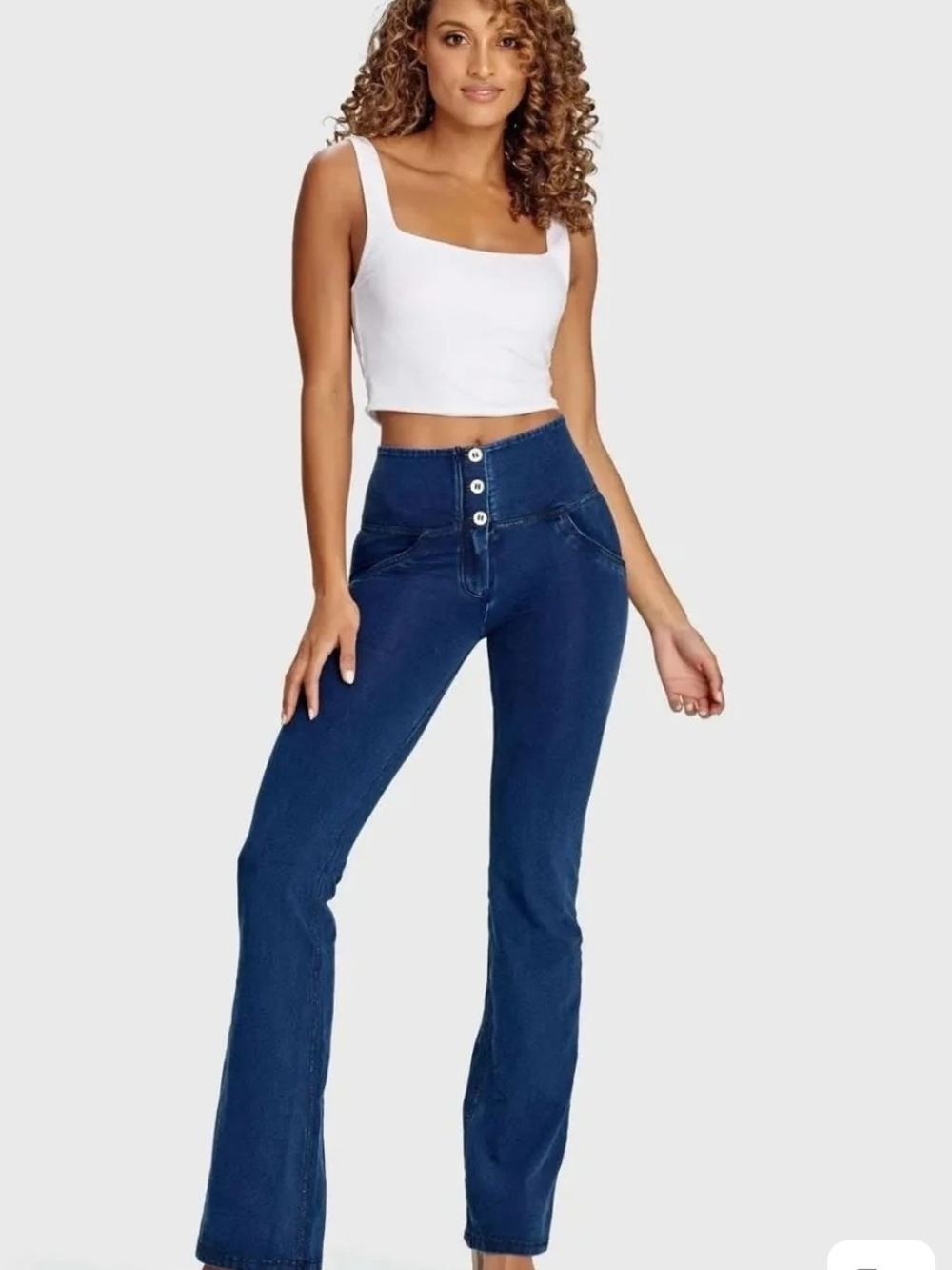 Freddy Women's WRUP Denim - High Waisted - Bell Bottom Flare Size Small
